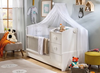 BABY COTTON Детская кровать-трансформер 2 20.24.1016.00 в Заринске - zarinsk.mebel54.com | фото
