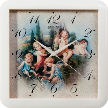 Часы настенные П-А7-327 Ангелы в Заринске - zarinsk.mebel54.com | фото