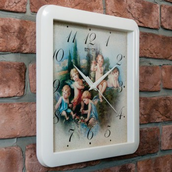 Часы настенные П-А7-327 Ангелы в Заринске - zarinsk.mebel54.com | фото