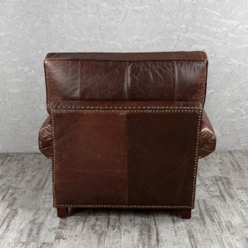 Кресло кожаное Лофт Аристократ (ширина 1100 мм) в Заринске - zarinsk.mebel54.com | фото