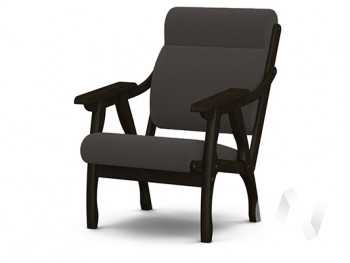 Кресло Вега-10 (венге лак/ULTRA GRAFIT) в Заринске - zarinsk.mebel54.com | фото
