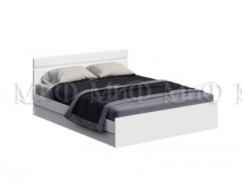 Кровать Нэнси New 1,4м (Белый/белый глянец) в Заринске - zarinsk.mebel54.com | фото
