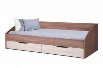Кровать одинарная "Фея-3" (симметричная) в Заринске - zarinsk.mebel54.com | фото