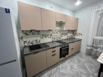 Модульная кухня Норд 2,5 м (Софт какао/Белый) в Заринске - zarinsk.mebel54.com | фото