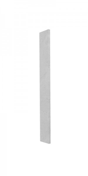 Панель торцевая (для шкафа верхнего торцевого высокого) ВПТ 400 Лофт (Штукатурка белая) в Заринске - zarinsk.mebel54.com | фото