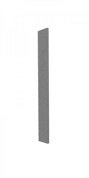 Панель торцевая (для шкафа верхнего торцевого высокого) ВПТ 400 Лофт (Штукатурка серая) в Заринске - zarinsk.mebel54.com | фото