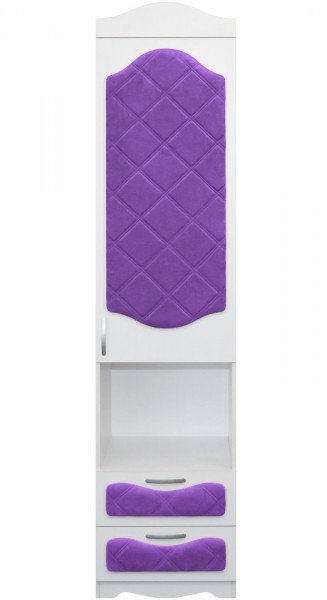 Пенал с ящиками серии Иллюзия 32 Фиолетовый в Заринске - zarinsk.mebel54.com | фото
